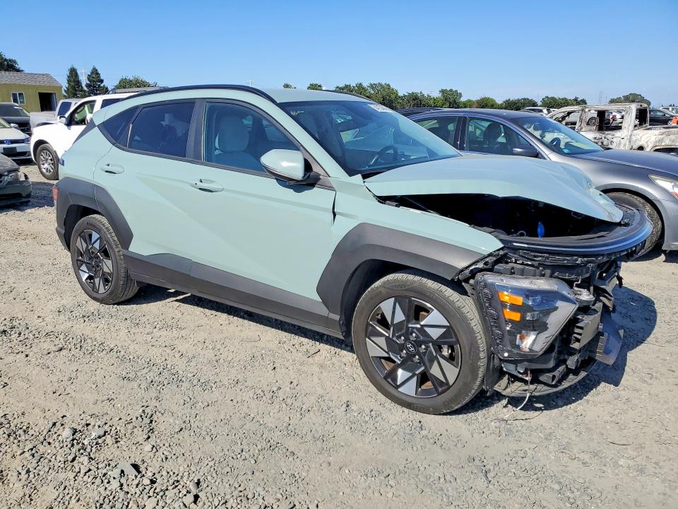 2025 Hyundai Kona VIN KM8HB3AB4SU214446 COPART salvage auction — FRONT END, CA - SALVAGE CERTIFICATE, sold $4,550 on 2026-07-07 (photo 4)