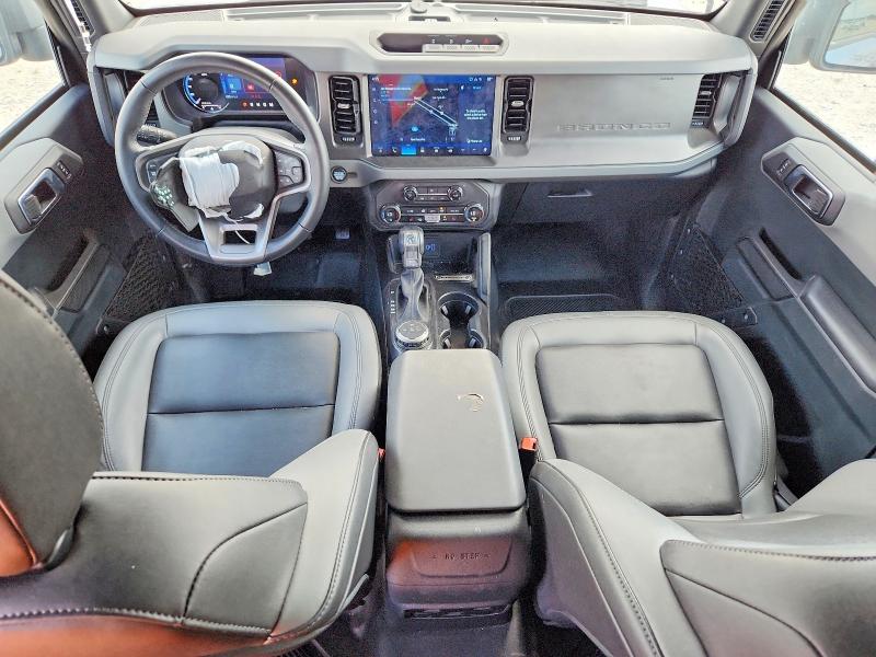 2024 Ford Bronco VIN 1FMDE7BH6RLB45615 COPART salvage auction — FRONT END, Tx - Salvage Vehicle Title, sold $18,200 on 2026-07-09 (photo 8)