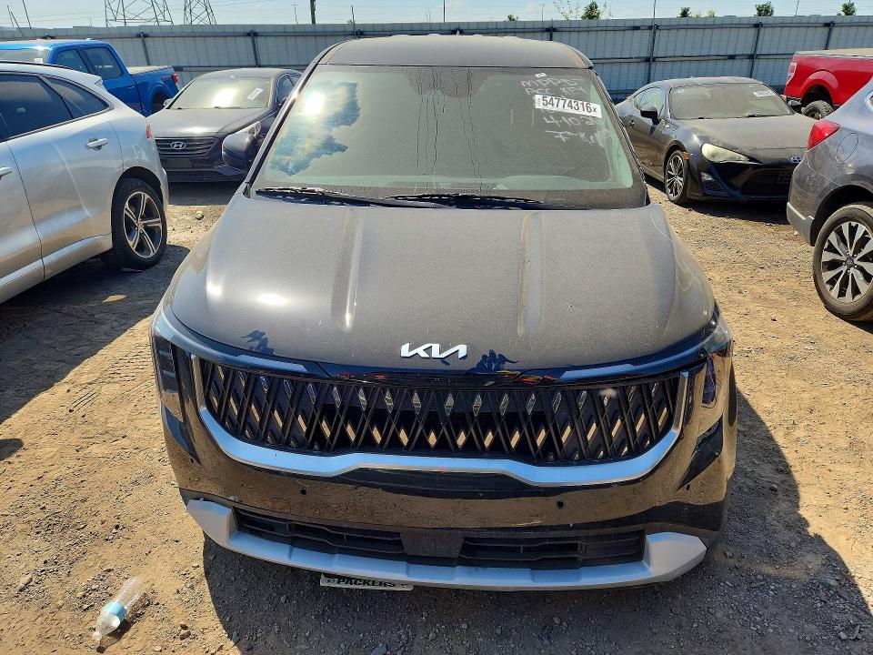 2025 Kia Carnival VIN KNDNB5K36S6543891 COPART salvage auction — FRONT END, Il - Salvage Certificate, sold $14,100 on 2026-07-09 (photo 5)