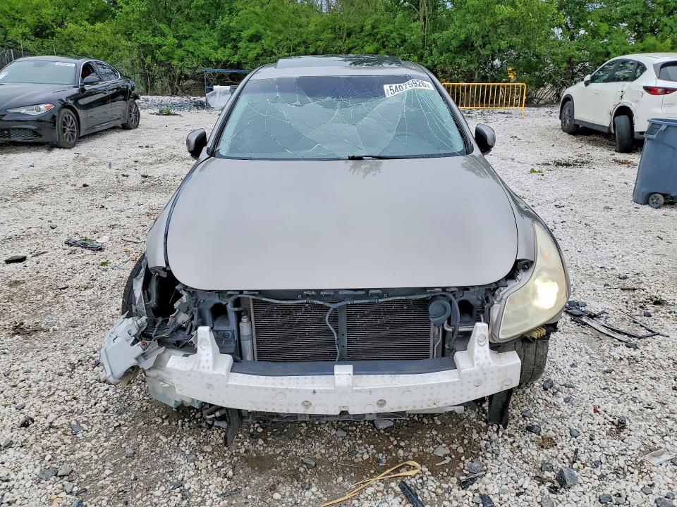 2008 Infiniti G35 VIN JNKBV61E28M202171 COPART salvage auction — FRONT END, Md - Cert Of Salvage > 75% Damage, sold $400 on 2026-07-07 (photo 5)