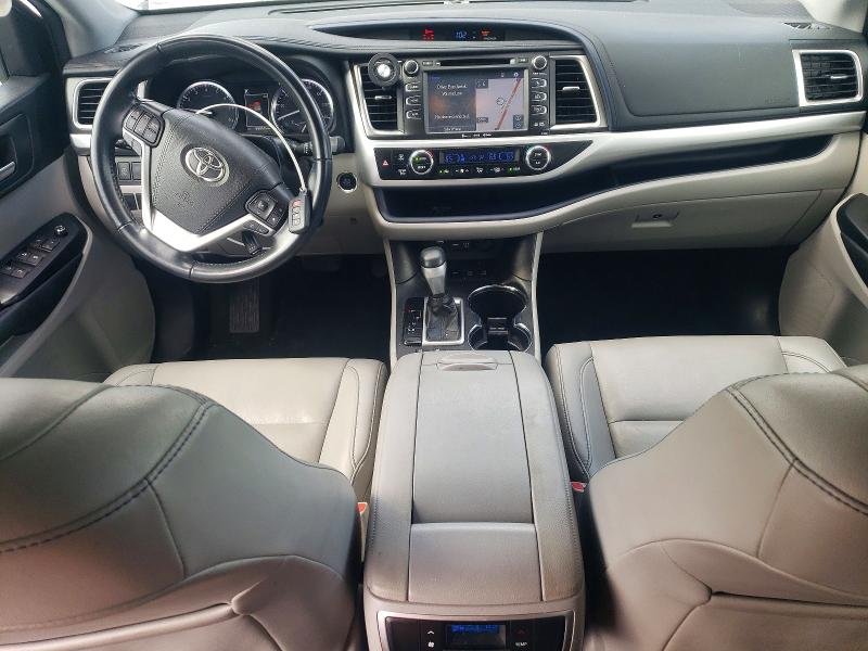 2019 Toyota Highlander VIN 5TDJZRFH5KS593205 COPART salvage auction — SIDE, Nc - Salvage Certificate Of Title, sold $10,500 on 2026-07-16 (photo 8)