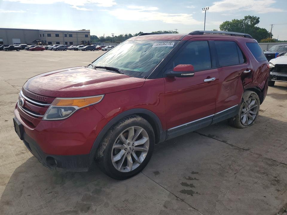 2014 Ford Explorer VIN 1FM5K7F82EGB17451 COPART salvage auction — REAR END, Tx - Salvage Vehicle Title, sold $2,450 on 2026-07-02 (photo 1)
