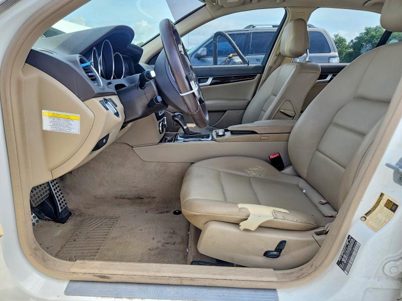 2013 Mercedes-benz C-klasse VIN WDDGF4HBXDR271049 COPART salvage auction — FRONT END, Fl - Cert Of Title Slvg Rebuildable, sold $825 on 2026-07-15 (photo 7)