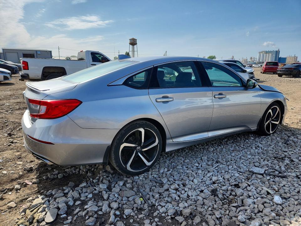 2020 Honda Accord VIN 1HGCV1F37LA030196 COPART salvage auction — FRONT END, Il - Salvage Certificate, sold $7,100 on 2026-07-24 (photo 3)