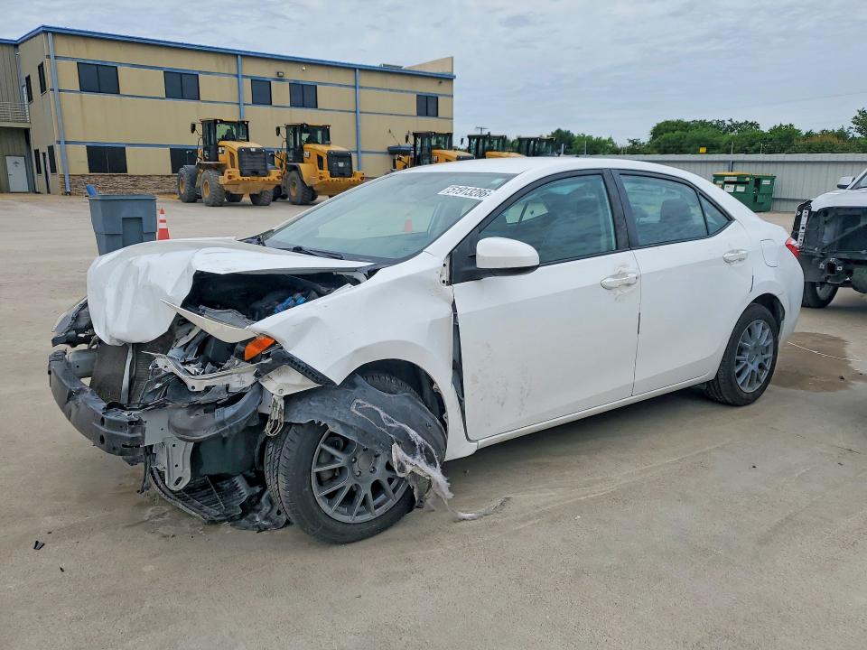 2016 Toyota VIN 2T1BURHE0GC545360 COPART salvage auction — FRONT END, Tx - Salvage Vehicle Title, sold $1,150 on 2026-07-02 (photo 1)