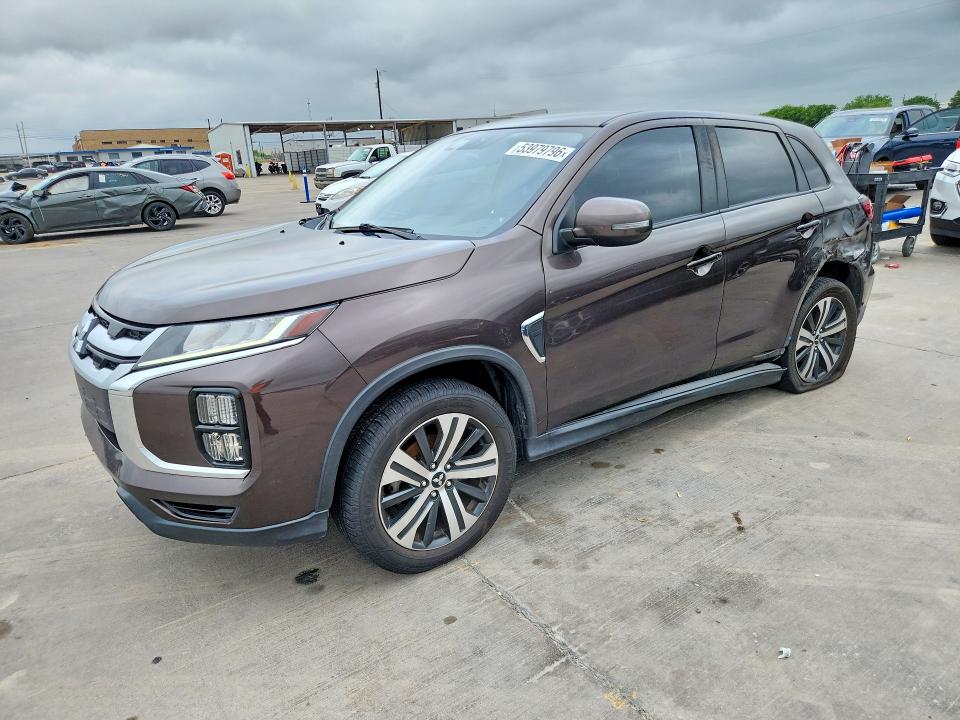 2020 Mitsubishi VIN JA4AR3AU9LU003712 COPART salvage auction — SIDE, Tx - Salvage Vehicle Title, sold $2,650 on 2026-07-30 (photo 1)