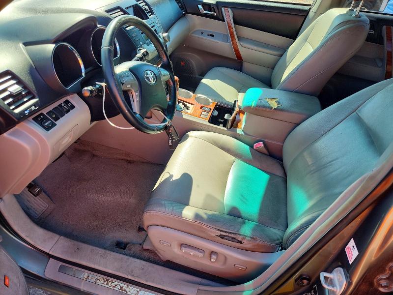 2008 Toyota Highlander VIN JTEDS42A382066000 COPART salvage auction — FRONT END, Pa - Certificate Of Salvage, sold $50 on 2026-07-29 (photo 7)