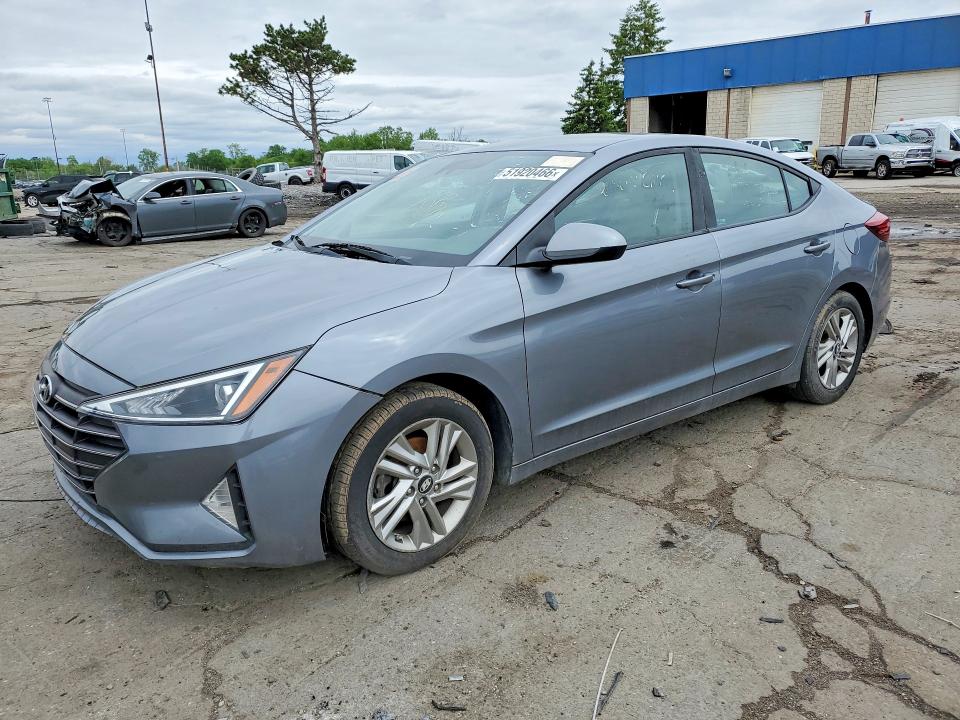 2019 Hyundai VIN KMHD84LF1KU812903 COPART salvage auction — FRONT END, Mi - Dealer Only Clean Title, sold $2,150 on 2026-07-28 (photo 1)