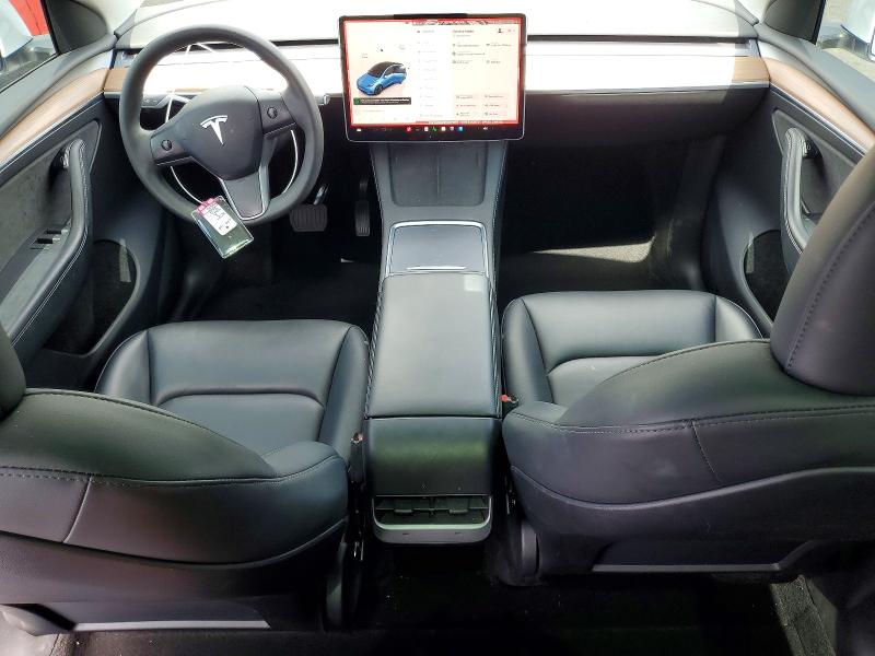 2023 Tesla Model y VIN 7SAYGDEE0PA071687 COPART salvage auction — FRONT END, Salvage Title, sold $12,200 on 2026-07-22 (photo 8)