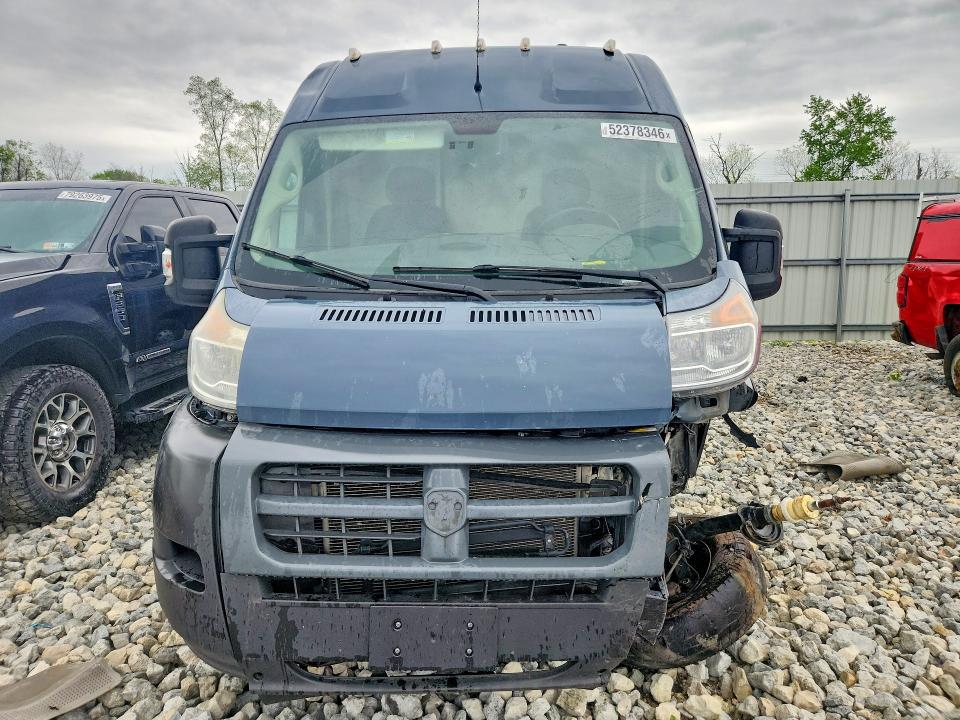 2019 Ram Promaster 2500 VIN 3C6TRVDG8KE515109 COPART salvage auction — FRONT END, Oh - Cert Of Title-Salvage, sold $1,050 on 2026-07-29 (photo 5)