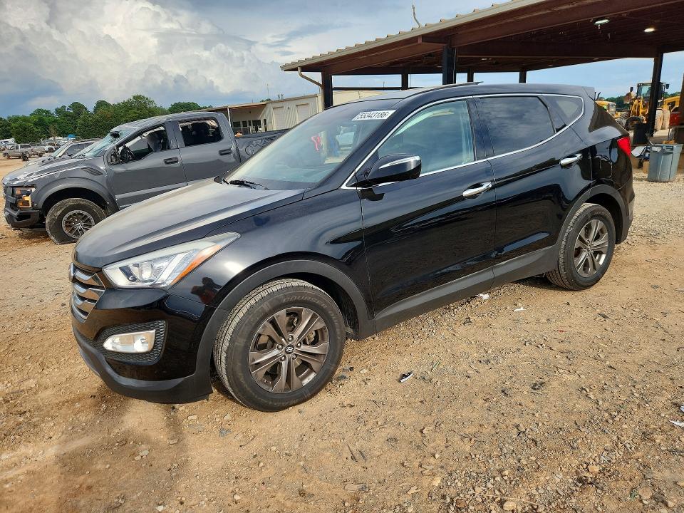 2013 Hyundai Santa fe VIN 5XYZU3LB1DG092553 COPART salvage auction — SIDE, Al - Cert Of Title-Salvage Title, sold $1,500 on 2026-07-08 (photo 1)