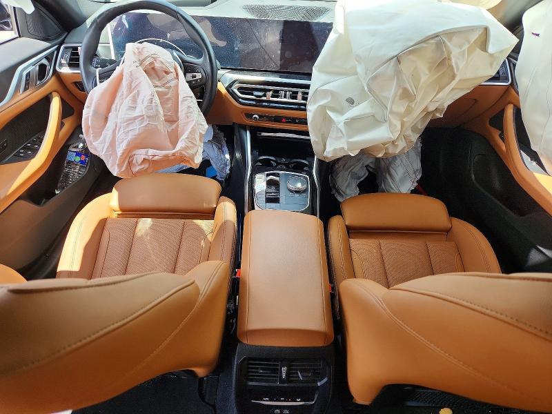 2024 BMW I4 VIN WBY43AW07RFS74584 COPART salvage auction — FRONT END, Ca - Salvage Certificate, sold $12,200 on 2026-07-06 (photo 8)