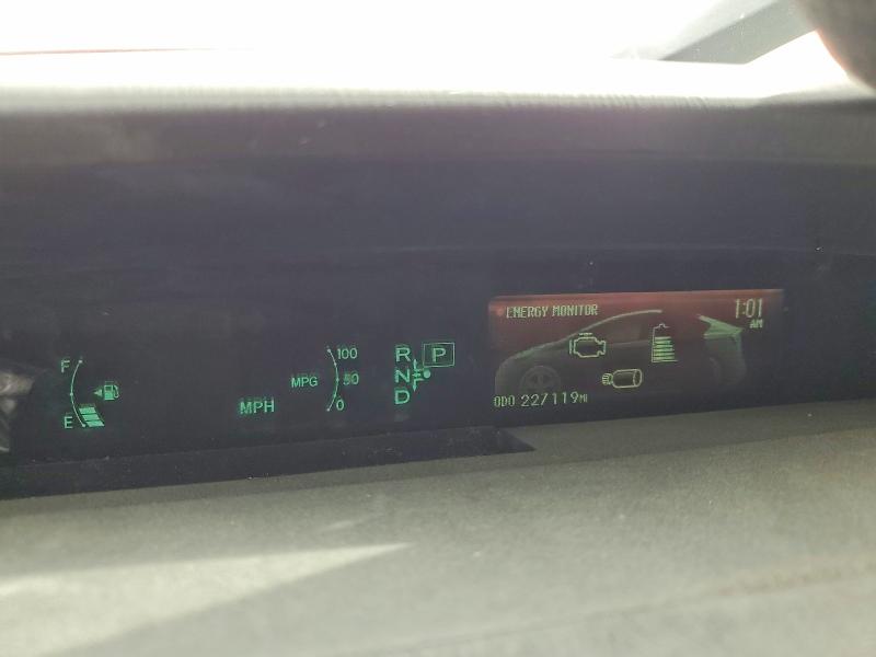 2013 Toyota Prius VIN JTDKN3DU4D1673804 COPART salvage auction — SIDE, Nv - Salvage Title, sold $550 on 2026-07-14 (photo 9)
