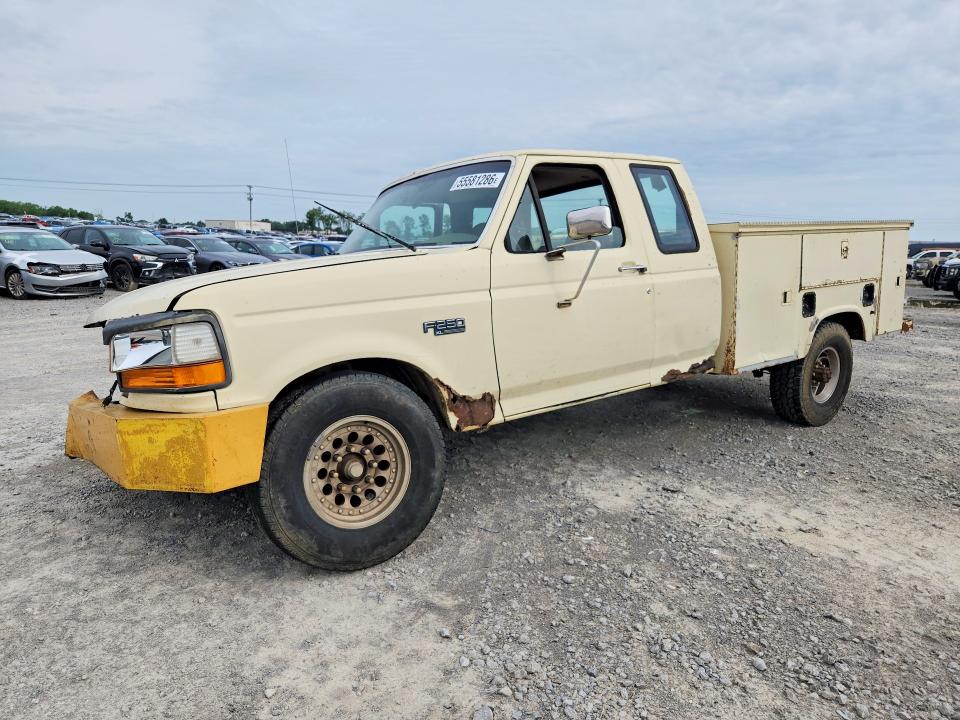 1995 Ford F-250 VIN 1FTHX25F6SKA32658 COPART salvage auction — FRONT END, Tn - Salvage Certificate, sold $350 on 2026-07-08 (photo 1)
