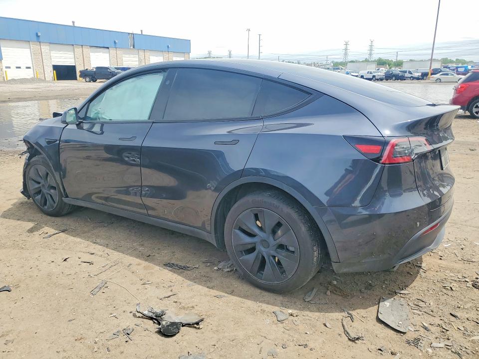2025 Tesla VIN 7SAYGAEE8SF286759 COPART salvage auction — FRONT END, Mi - Certificate Of Title, sold $13,200 on 2026-07-17 (photo 2)