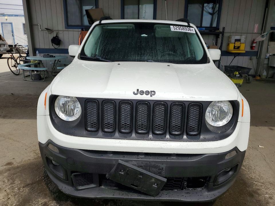 2017 Jeep Renegade VIN ZACCJABB0HPE93179 COPART salvage auction — REAR END, Ca - Salvage Certificate, sold $2,600 on 2026-07-07 (photo 5)