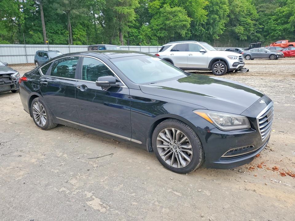 2015 Hyundai Genesis VIN KMHGN4JE8FU055228 COPART salvage auction — SIDE, Ga - Cert Of Title-Salvage, sold $3,050 on 2026-07-10 (photo 4)