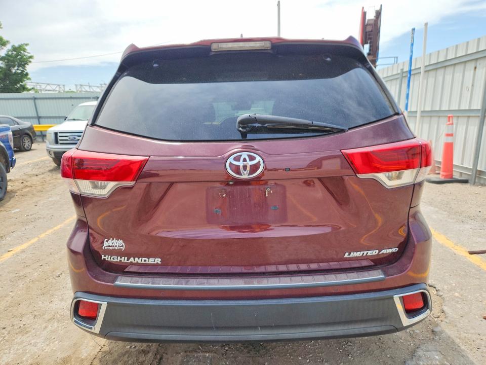 2017 Toyota VIN 5TDDZRFHXHS390882 COPART salvage auction — SIDE, Ks - Cert Of Title-Salvage, sold $12,400 on 2026-07-22 (photo 6)