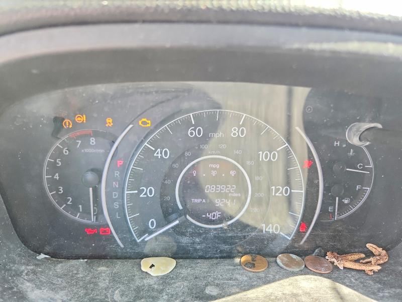 2015 Honda Cr-v VIN 5J6RM3H73FL023594 COPART salvage auction — FRONT END, Fl - Cert Of Title Slvg Rebuildable, sold $3,800 on 2026-07-02 (photo 9)