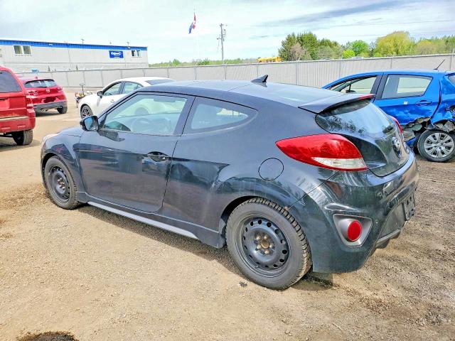 2013 Hyundai Veloster VIN KMHTC6AE8DU097203 COPART salvage auction — FRONT END, On - Permit Salvage, sold $750 on 2026-07-09 (photo 2)