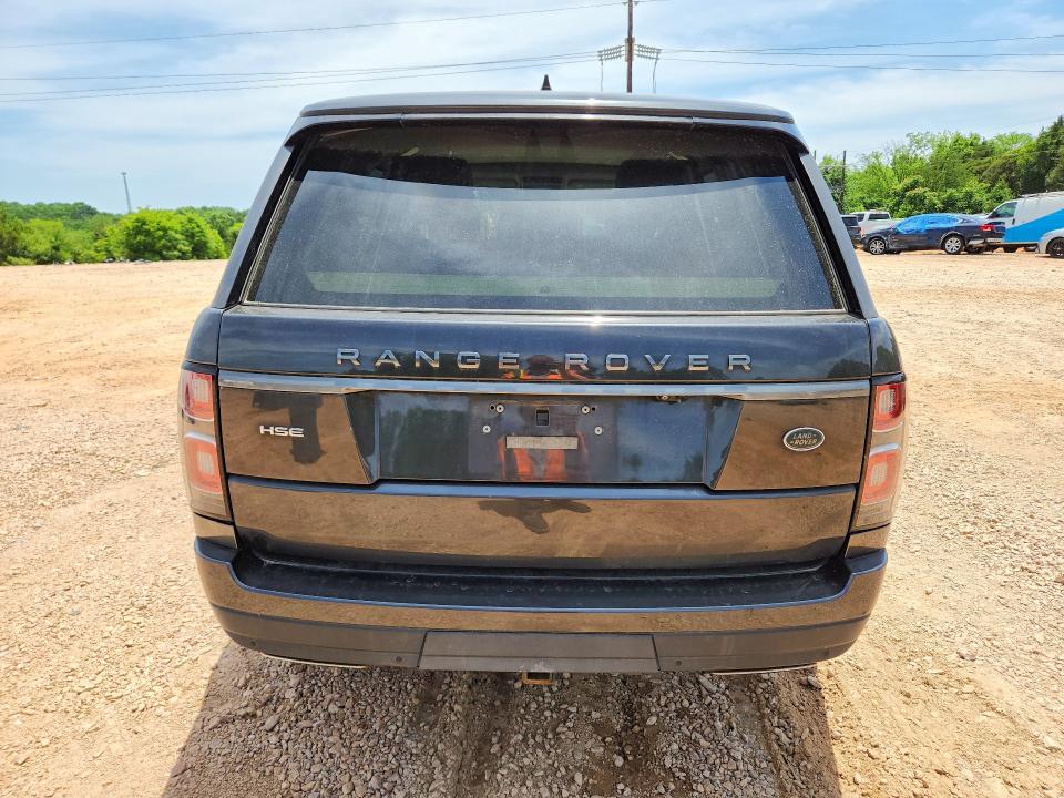 2018 Land rover RANGE ROVER VIN SALGS2SV4JA389291 COPART salvage auction — MINOR DENT/SCRATCHES, Mt - Dealer Only Clean Title (P), sold $7,700 on 2026-08-03 (photo 6)