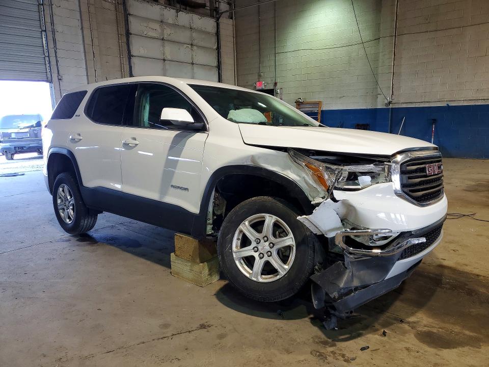2018 Gmc Acadia VIN 1GKKNKLA8JZ238285 COPART salvage auction — FRONT END, Mi - Certificate Of Title, sold $3,500 on 2026-07-28 (photo 4)