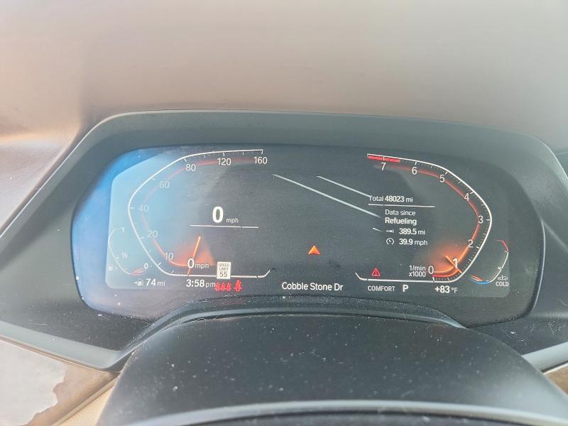 2019 BMW VIN 5UXCR6C57KLL51808 COPART salvage auction — HAIL, Mo - Salvage Certificate Of Title, sold $100 on 2026-07-29 (photo 9)