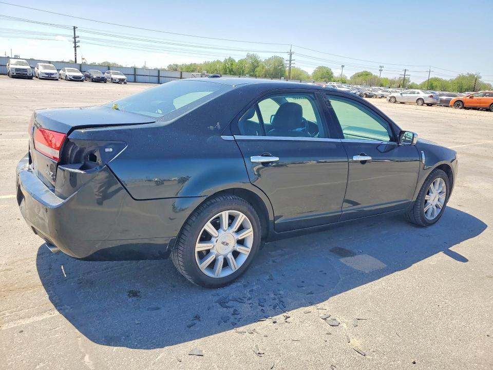 2010 Lincoln Mkz VIN 3LNHL2GCXAR609521 COPART salvage auction — REAR END, ID - SALVAGE CERTIFICATE OF TITLE, sold $875 on 2026-07-09 (photo 3)