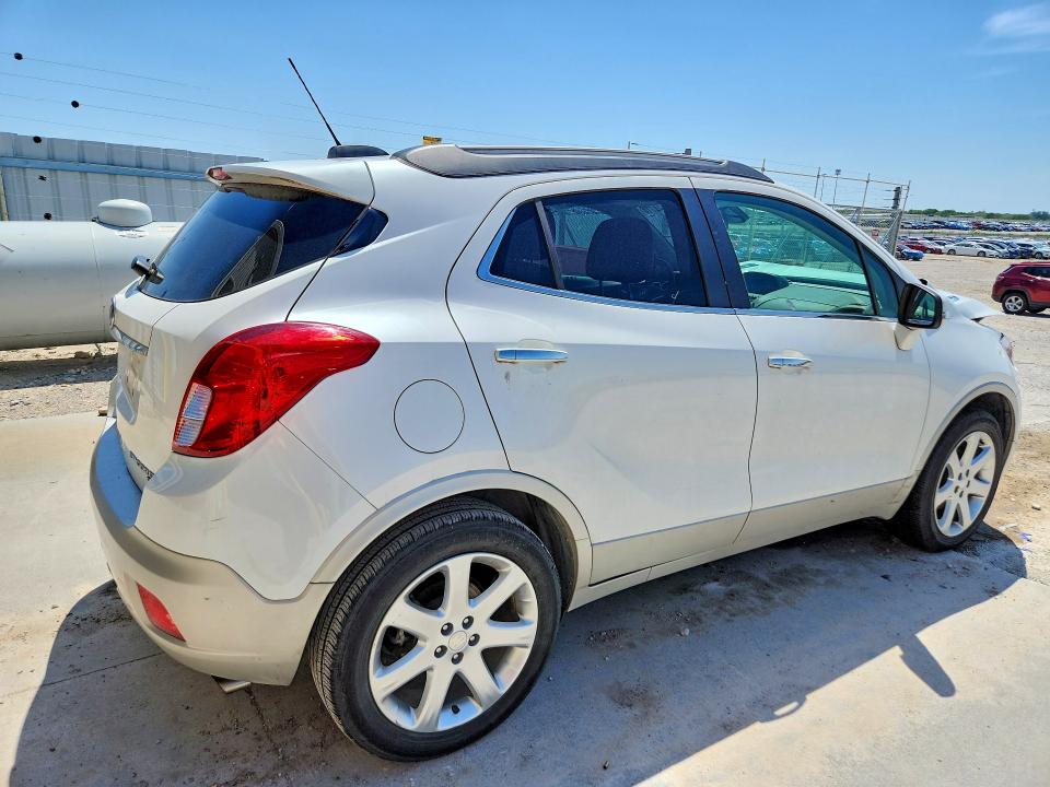 2015 Buick Encore VIN KL4CJGSBXFB226071 COPART salvage auction — FRONT END, NE - CERT OF TITLE-SALVAGE, sold $2,100 on 2026-07-07 (photo 3)