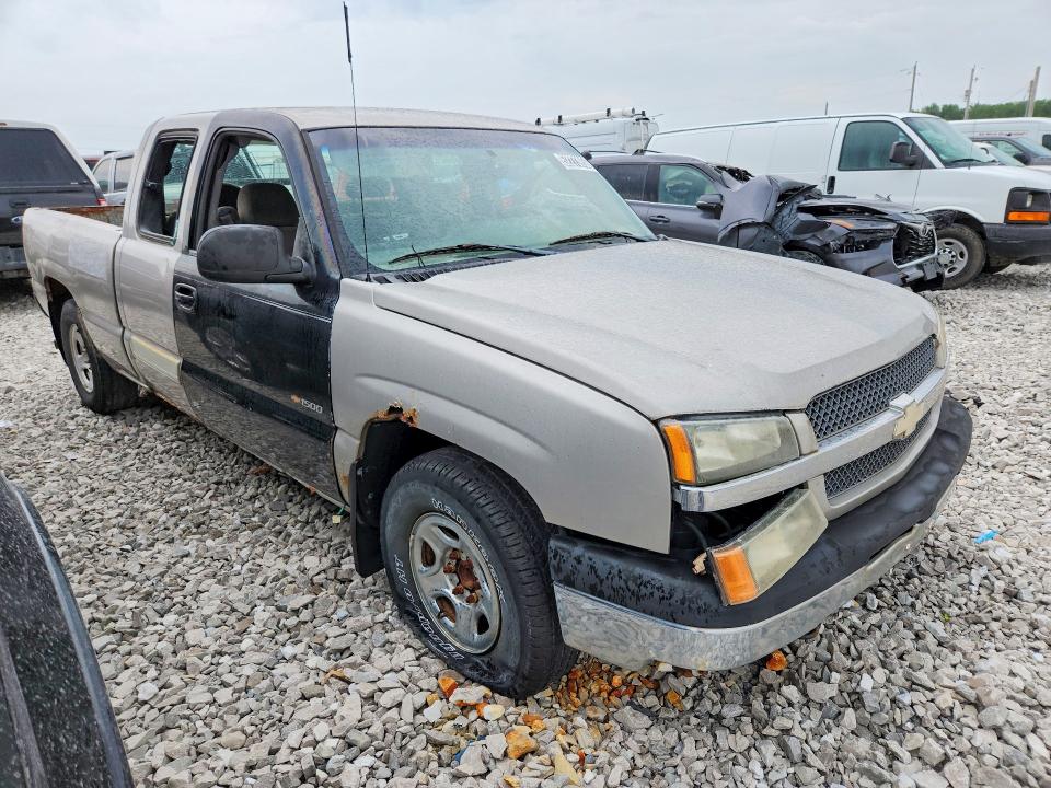 2004 Chevrolet Silverado VIN 2GCEC19V141373981 COPART salvage auction — ALL OVER, Va - Cert Of Title - Salvage, sold $175 on 2026-07-23 (photo 4)