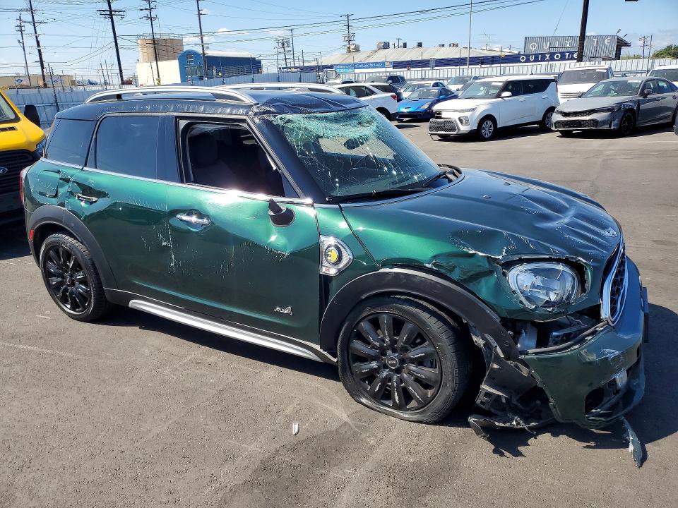 2018 Mini Cooper VIN WMZYU7C4XJ3E56363 COPART salvage auction — FRONT END, Ca - Salvage Certificate, sold $975 on 2026-08-05 (photo 4)