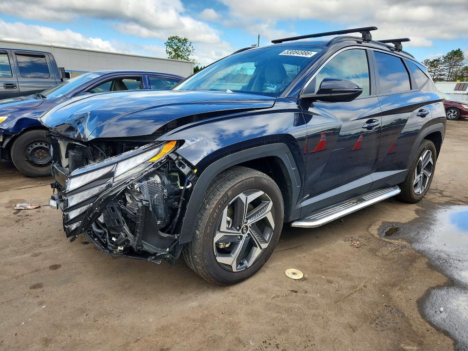 2024 Hyundai Tucson VIN KM8JCCD12RU190000 COPART salvage auction — FRONT END, Ct - Cert Of Title-Salvage, sold $9,000 on 2026-07-14 (photo 1)