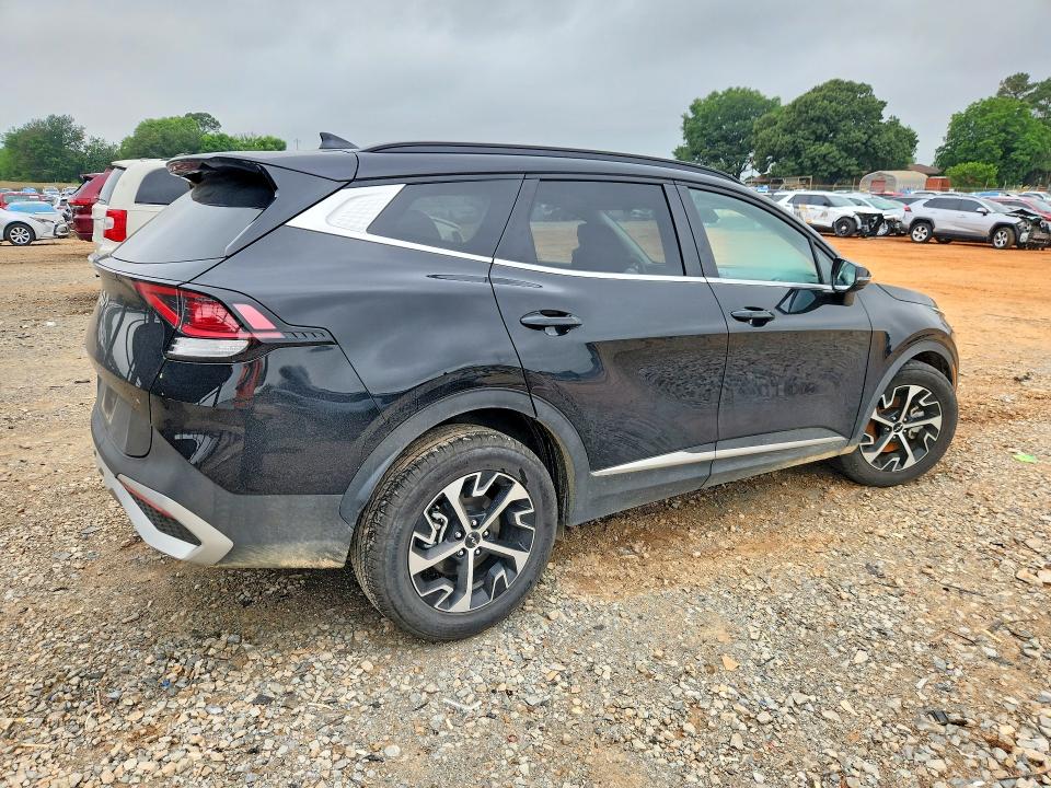 2025 Kia Sportage VIN 5XYK33DF7SG318050 COPART salvage auction — FRONT END, AL - CERT OF TITLE-SALVAGE TITLE, sold $10,100 on 2026-07-29 (photo 3)