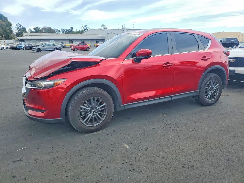 2021 Mazda Cx-5 VIN JM3KFBCM1M1500662 COPART salvage auction — FRONT END, Ca - Salvage Certificate, sold $7,500 on 2026-07-08 (photo 1)