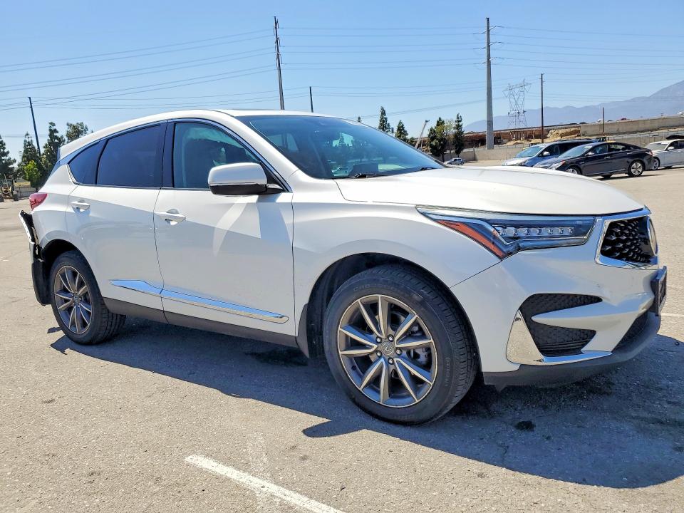 2021 Acura Rdx VIN 5J8TC2H55ML029189 COPART salvage auction — REAR END, Ca - Salvage Certificate, sold $11,500 on 2026-07-02 (photo 4)