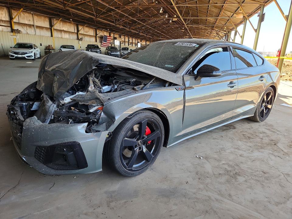 2023 Audi VIN WAUFACF59PA015075 COPART salvage auction — FRONT END, Az - Cert Of Title - Salvage, sold $6,200 on 2026-07-08 (photo 1)