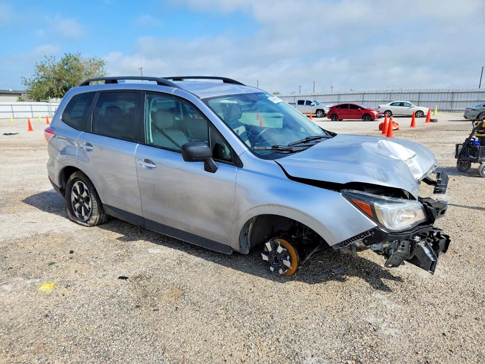 2018 Subaru Forester VIN JF2SJABC2JH404991 COPART salvage auction — FRONT END, Tx - Salvage Vehicle Title, sold $1,300 on 2026-07-16 (photo 4)