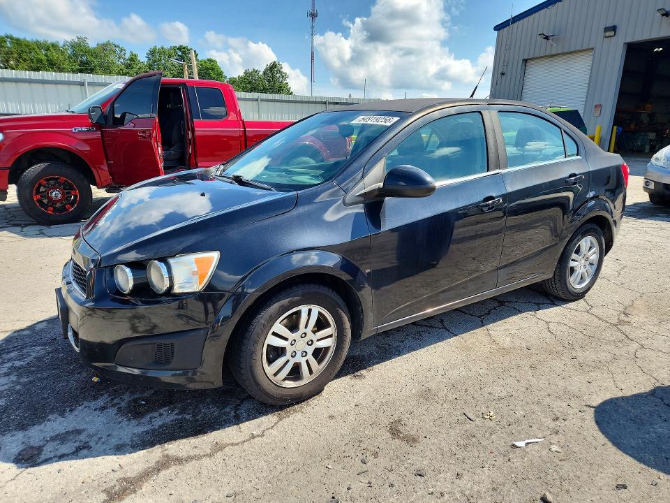 2013 Chevrolet SONIC VIN 1G1JC5SB9D4193778 COPART salvage auction — FRONT END, Ar - Certificate Of Title, sold $375 on 2026-07-22 (photo 1)