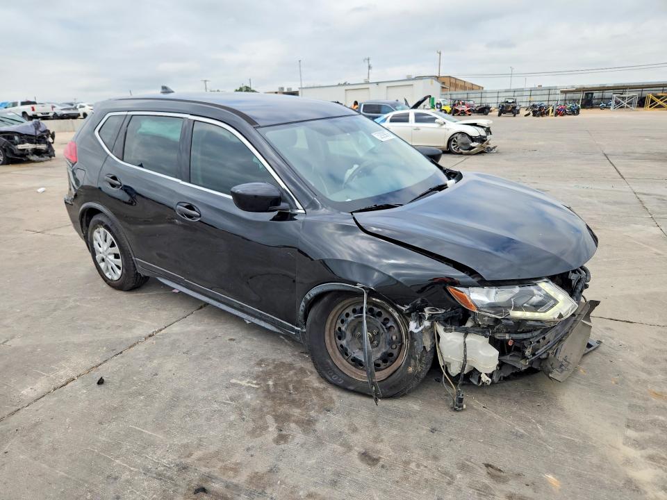 2017 Nissan Rogue VIN JN8AT2MV3HW264386 COPART salvage auction — FRONT END, Tx - Salvage Vehicle Title, sold $600 on 2026-07-16 (photo 4)