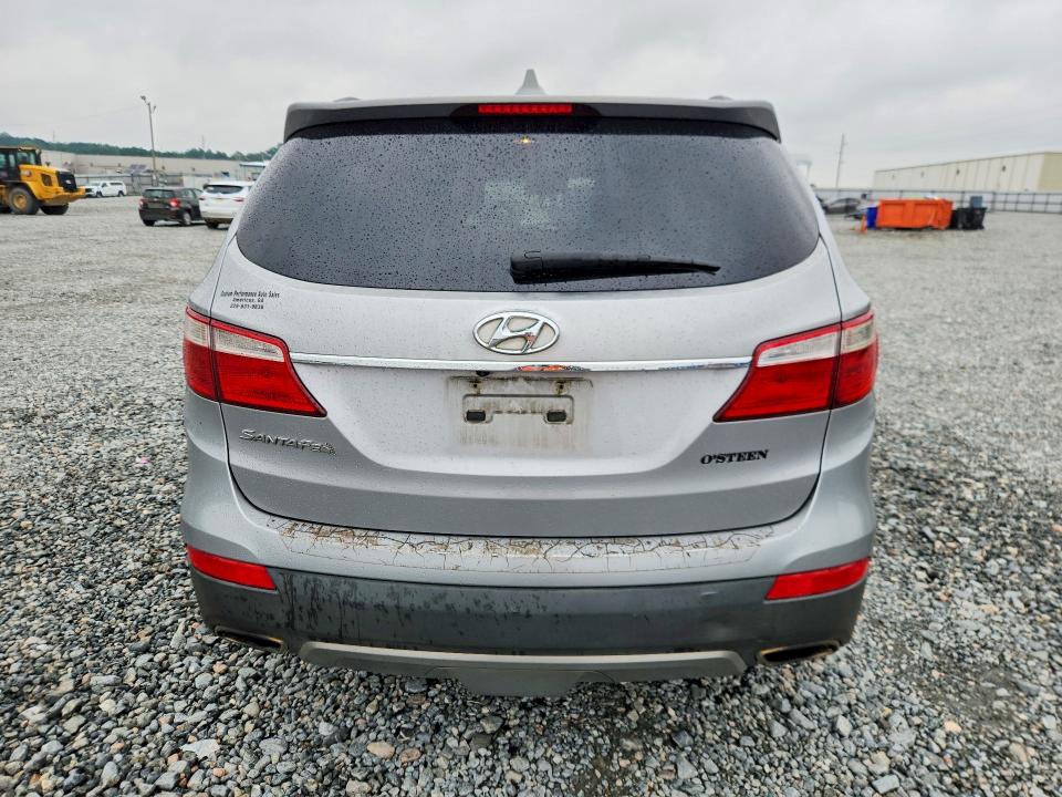 2013 Hyundai Santa fe VIN KM8SN4HF8DU017634 COPART salvage auction — FRONT END, GA - CERT OF TITLE-SALVAGE, sold $1,850 on 2026-07-28 (photo 6)