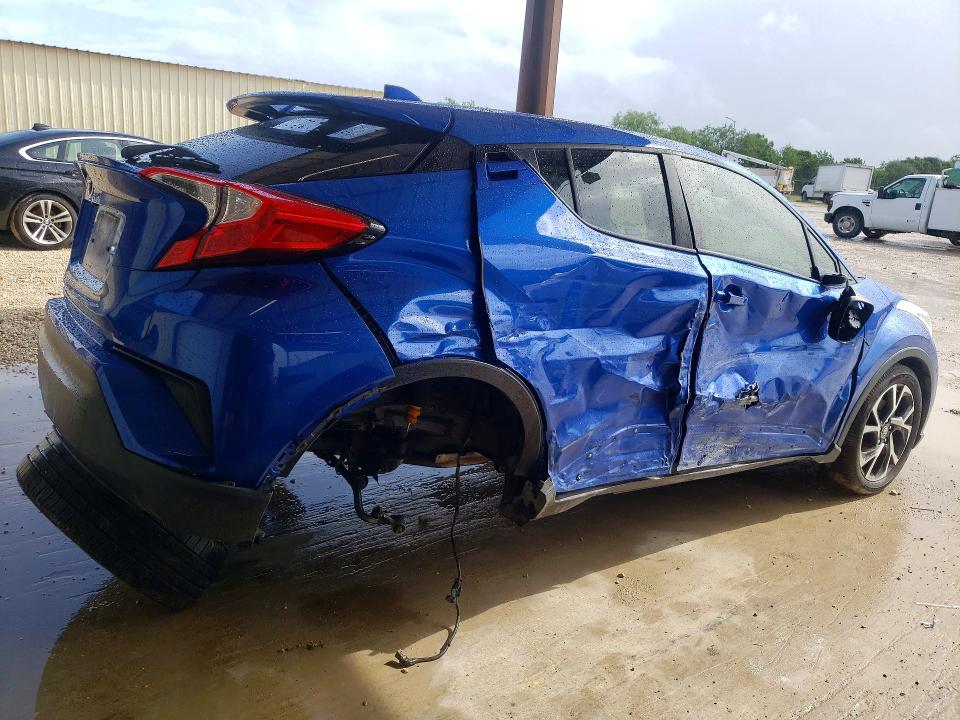 2021 Toyota C-hr VIN JTNKHMBXXM1116837 COPART salvage auction — SIDE, Tx - Salvage Vehicle Title, sold $3,500 on 2026-07-16 (photo 3)