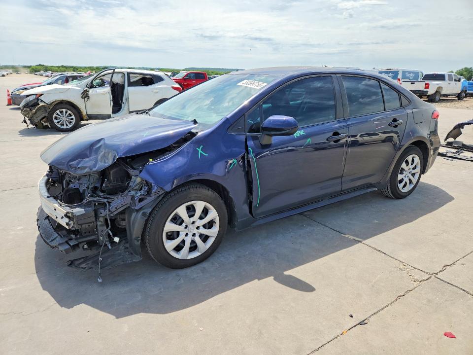 2022 Toyota Corolla VIN 5YFEPMAE7NP333926 COPART salvage auction — FRONT END, Tx - Certificate Of Title, sold $5,800 on 2026-07-02 (photo 1)