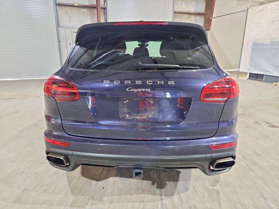 2017 Porsche Cayenne VIN WP1AA2A28HKA87562 COPART salvage auction — FRONT END, Ma - Cert Of Title-Salvage, sold $8,200 on 2026-08-13 (photo 6)