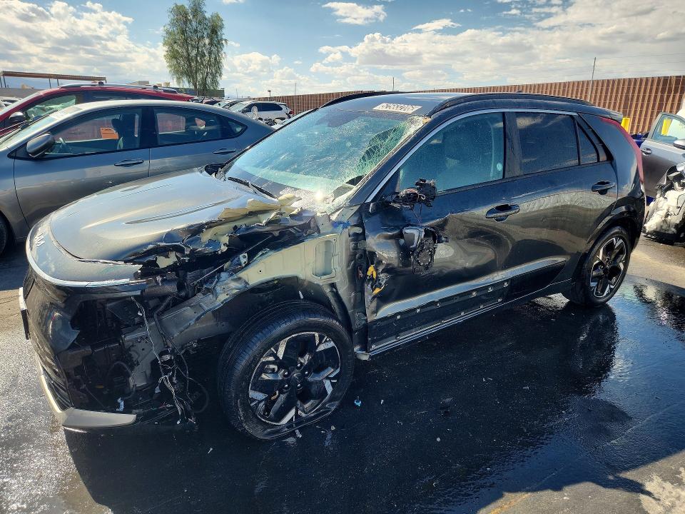 2024 Kia Niro VIN KNDCR3L17R5114554 COPART salvage auction — FRONT END, Fl - Certificate Of Destruction, sold $6,600 on 2026-07-06 (photo 1)