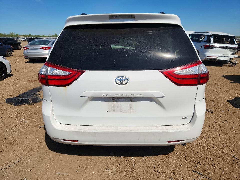 2017 Toyota VIN 5TDKZ3DC2HS846420 COPART salvage auction — FRONT END, Il - Salvage Certificate, sold $1,050 on 2026-07-16 (photo 6)