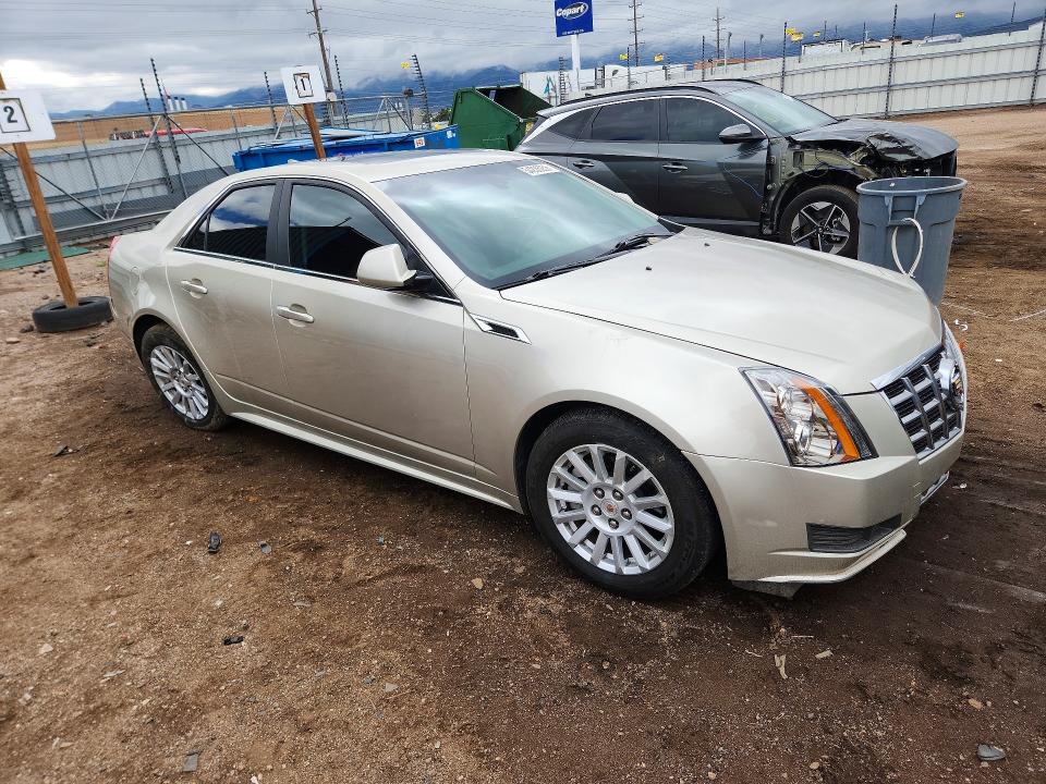 2013 Cadillac Cts VIN 1G6DE5E5XD0107537 COPART salvage auction — REAR END, Co - Salvage Title, sold $1,750 on 2026-07-29 (photo 4)