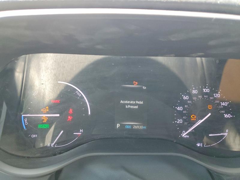 2022 Toyota Sienna VIN 5TDJSKFC9NS044854 COPART salvage auction — FRONT END, Az - Dis/Dlr/Exp Only Salvage Title, sold $7,900 on 2026-07-20 (photo 9)