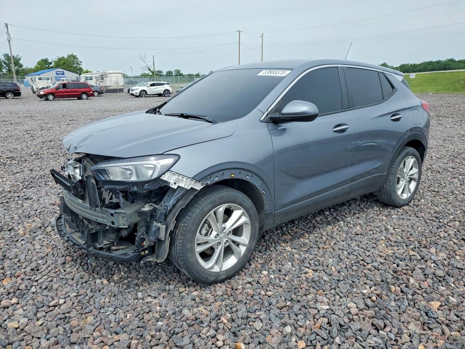 2022 Buick Encore VIN KL4MMBS29NB112186 COPART salvage auction — FRONT END, In - Cert Of Title-Salvage Title, sold $175 on 2026-07-21 (photo 1)