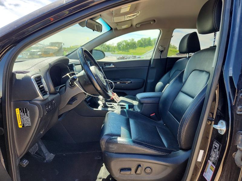 2018 Kia Sportage VIN KNDPNCAC8J7355694 COPART salvage auction — HAIL, Wi - Certificate Of Title, sold $3,200 on 2026-07-28 (photo 7)