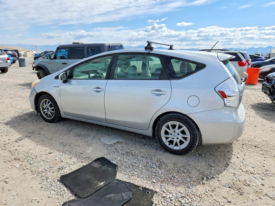2012 Toyota Prius VIN JTDZN3EU9C3164663 COPART salvage auction — MINOR DENT/SCRATCHES, Ut - Salvage Certificate, sold $1,600 on 2026-07-10 (photo 2)
